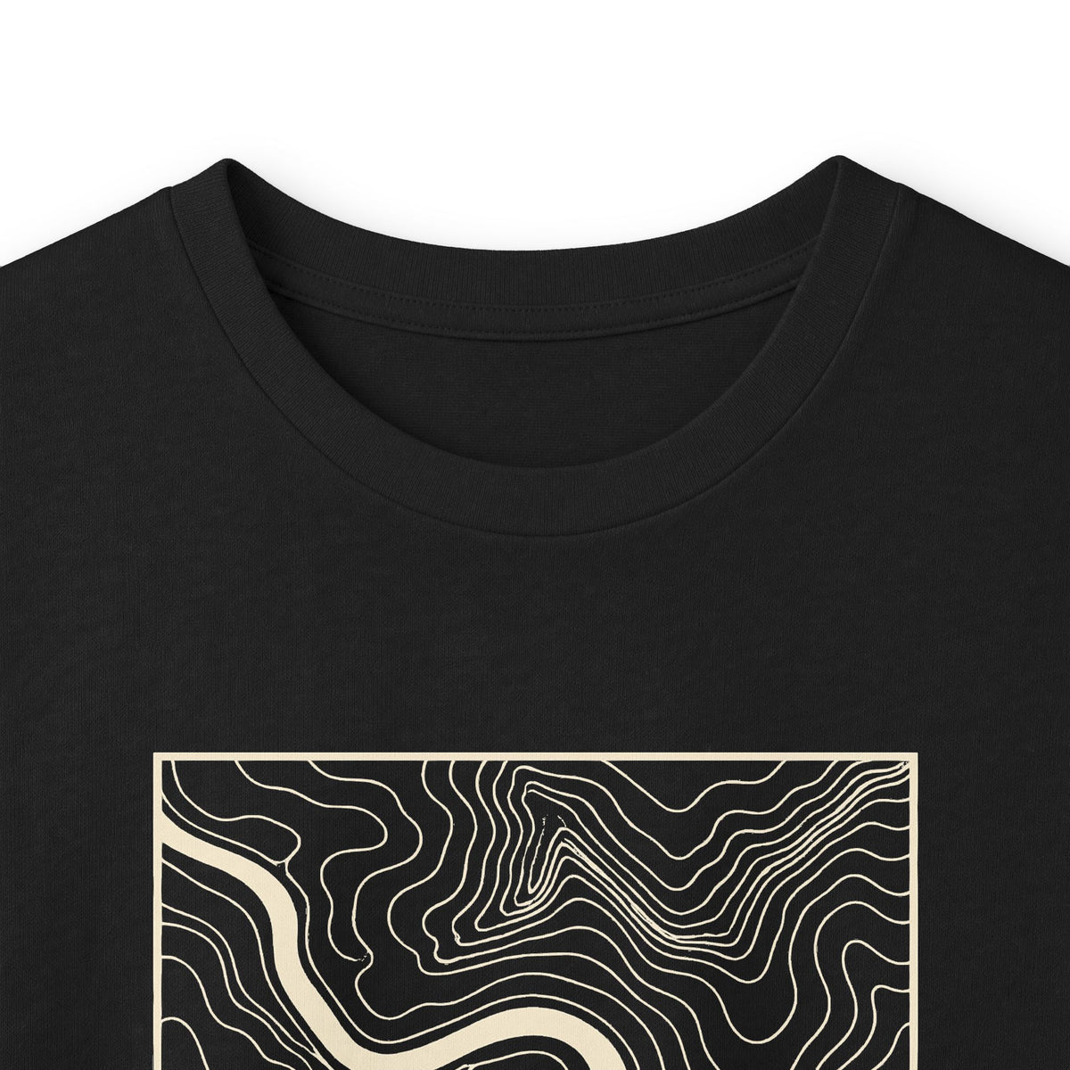 Chattanooga Topo Map Long Sleeve T-Shirt