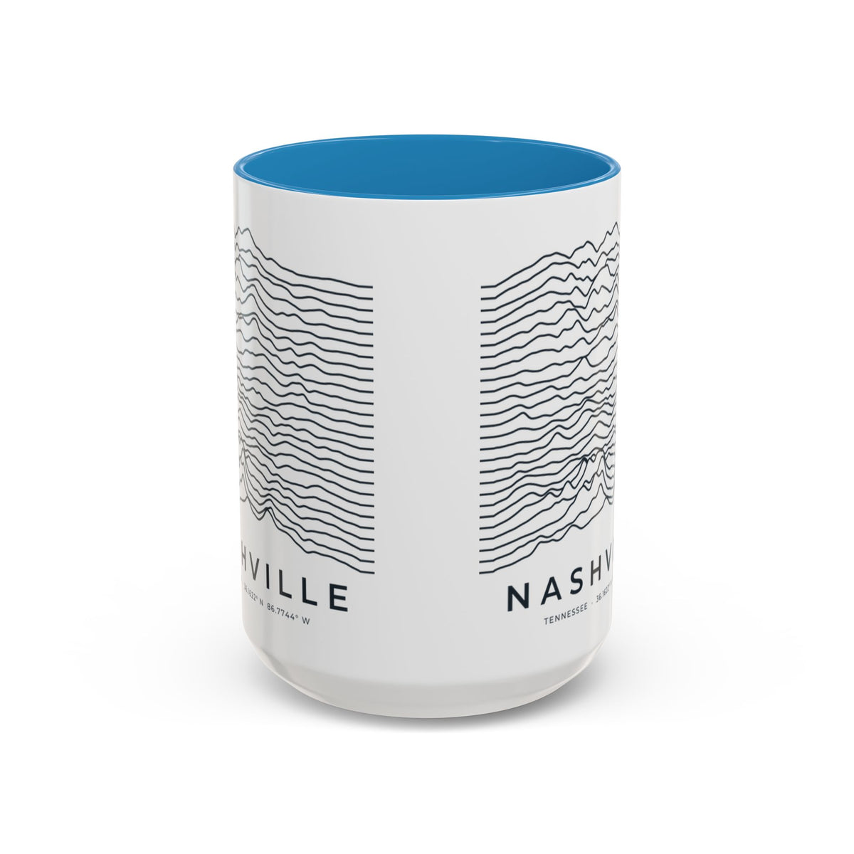Nashville Ridgeline Accent Mug
