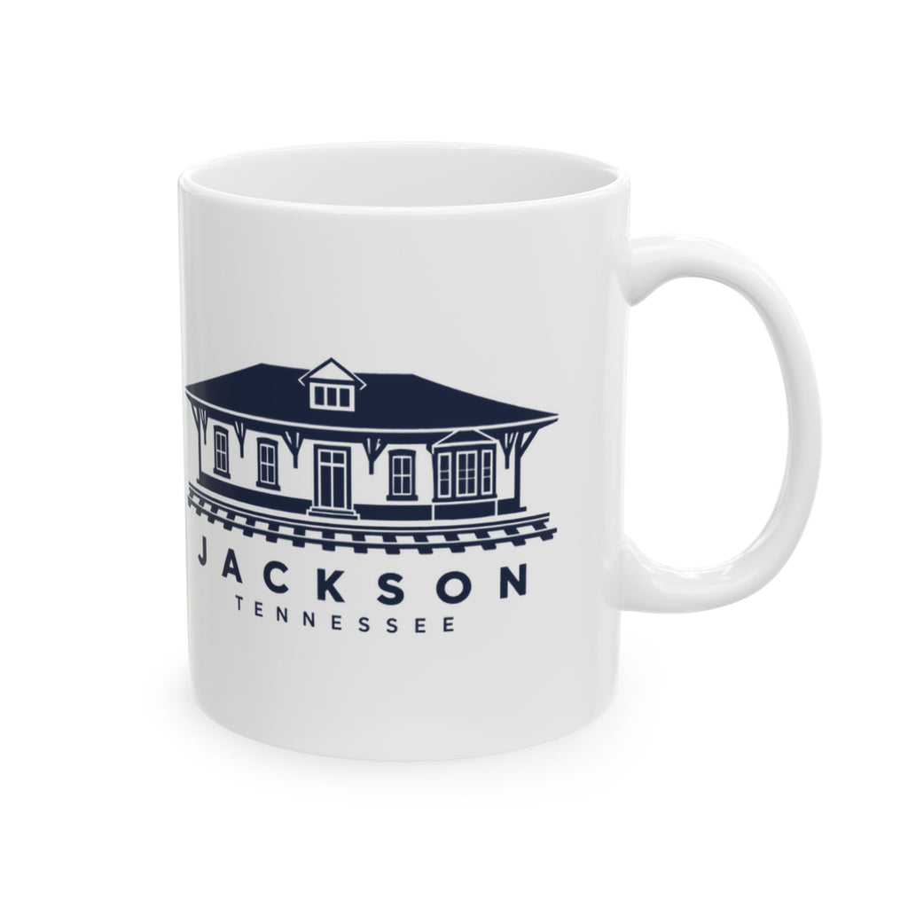 Jackson Train Depot Mug