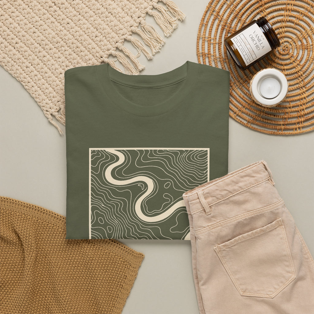 Jackson Topo Map T-Shirt