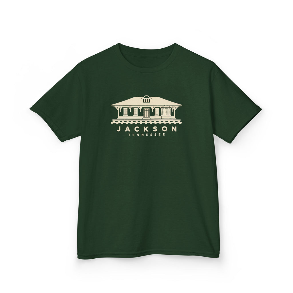 Jackson Train Depot Kids T-Shirt