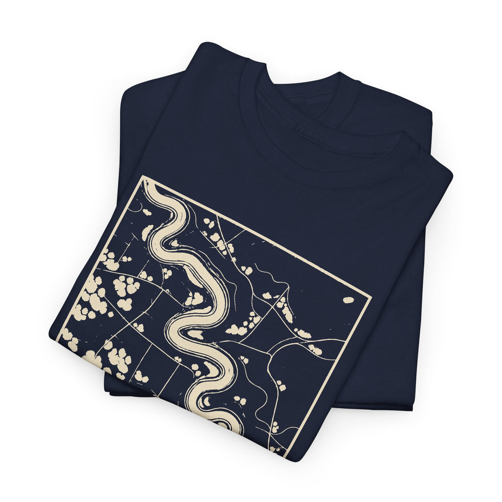 Murfreesboro Topo Map T-Shirt