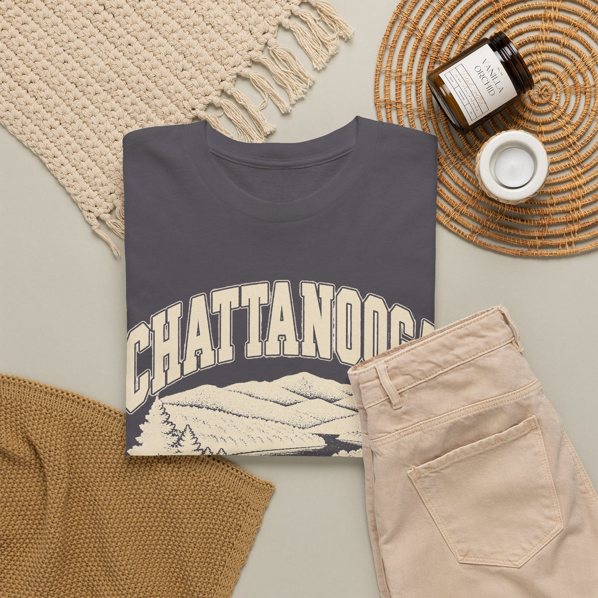 Chattanooga Vintage Varsity T-Shirt