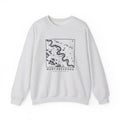 Murfreesboro Topo Map Crewneck Sweatshirt