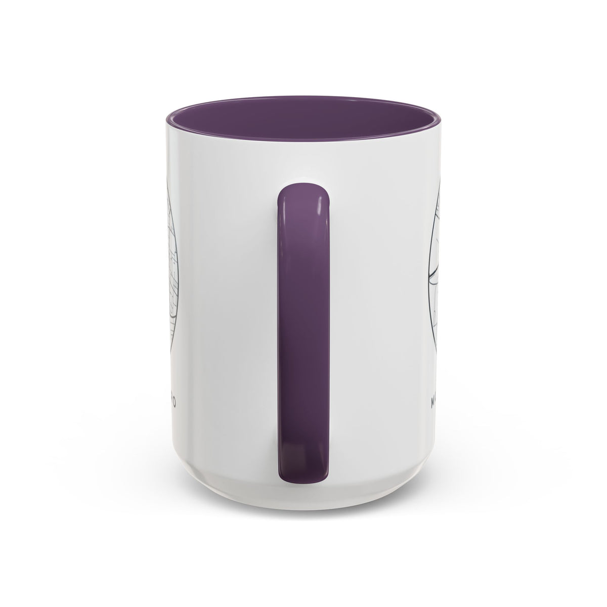 Murfreesboro Street Map Accent Mug
