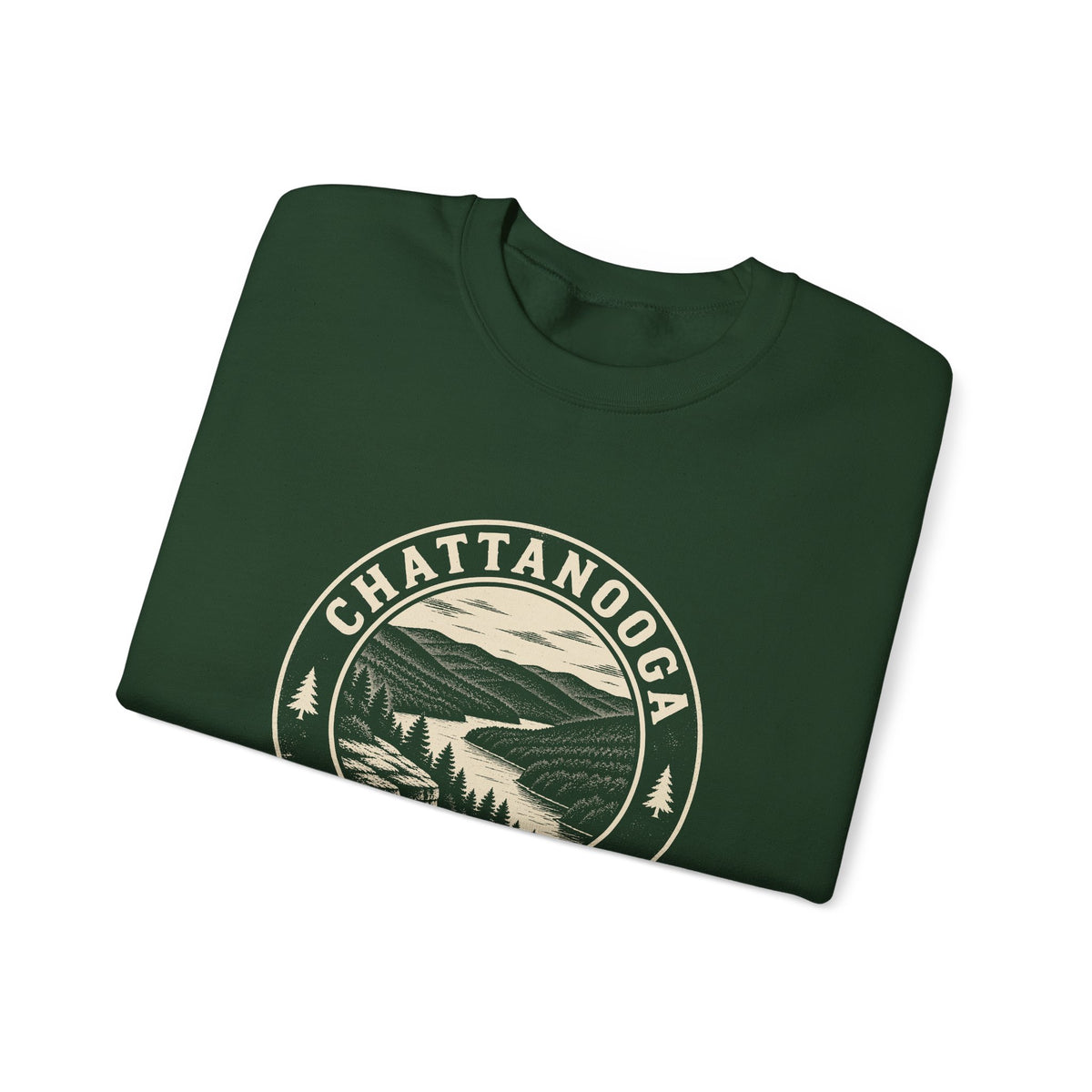 Chattanooga Park Badge Crewneck Sweatshirt