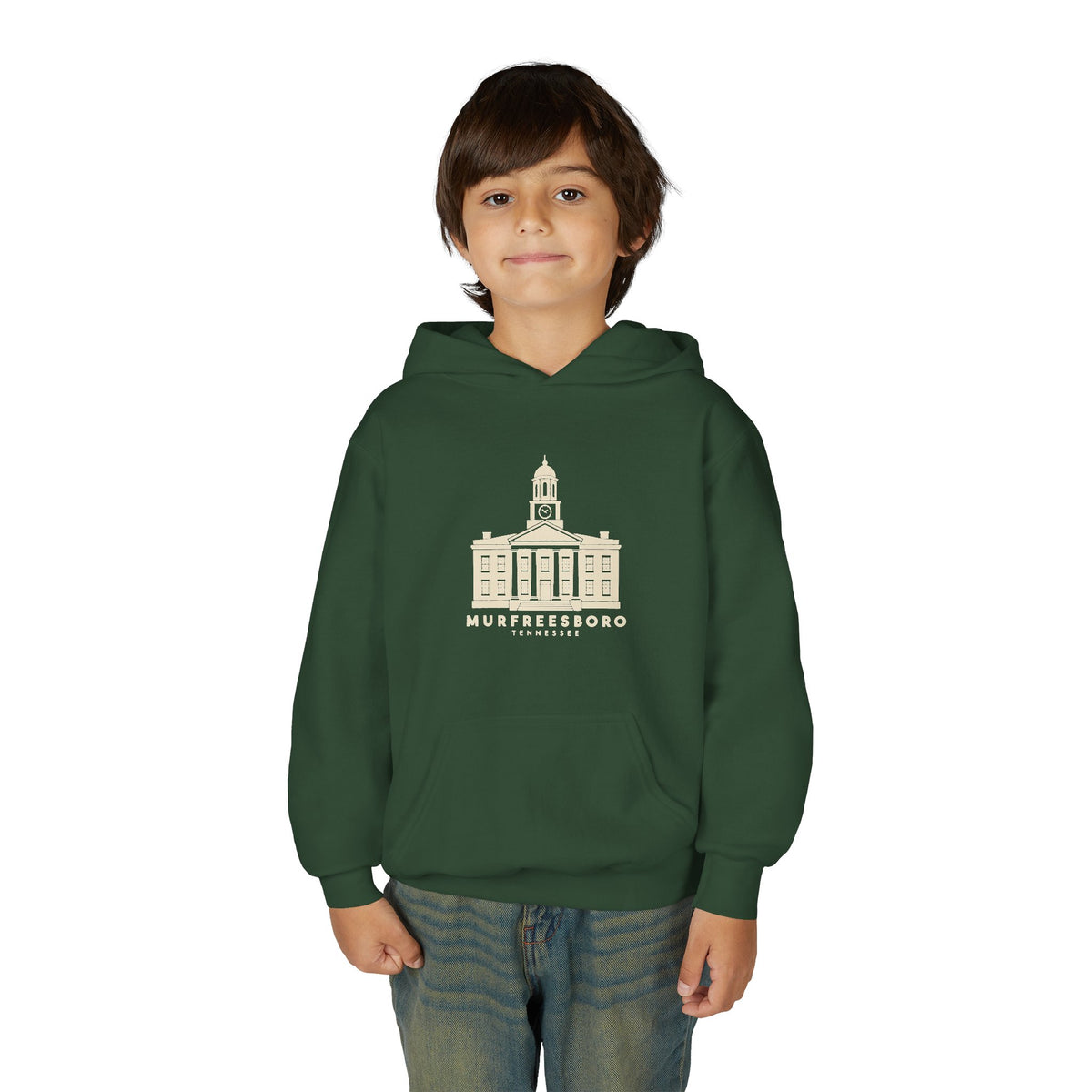 Murfreesboro Rutherford County Courthouse Kids Hoodie