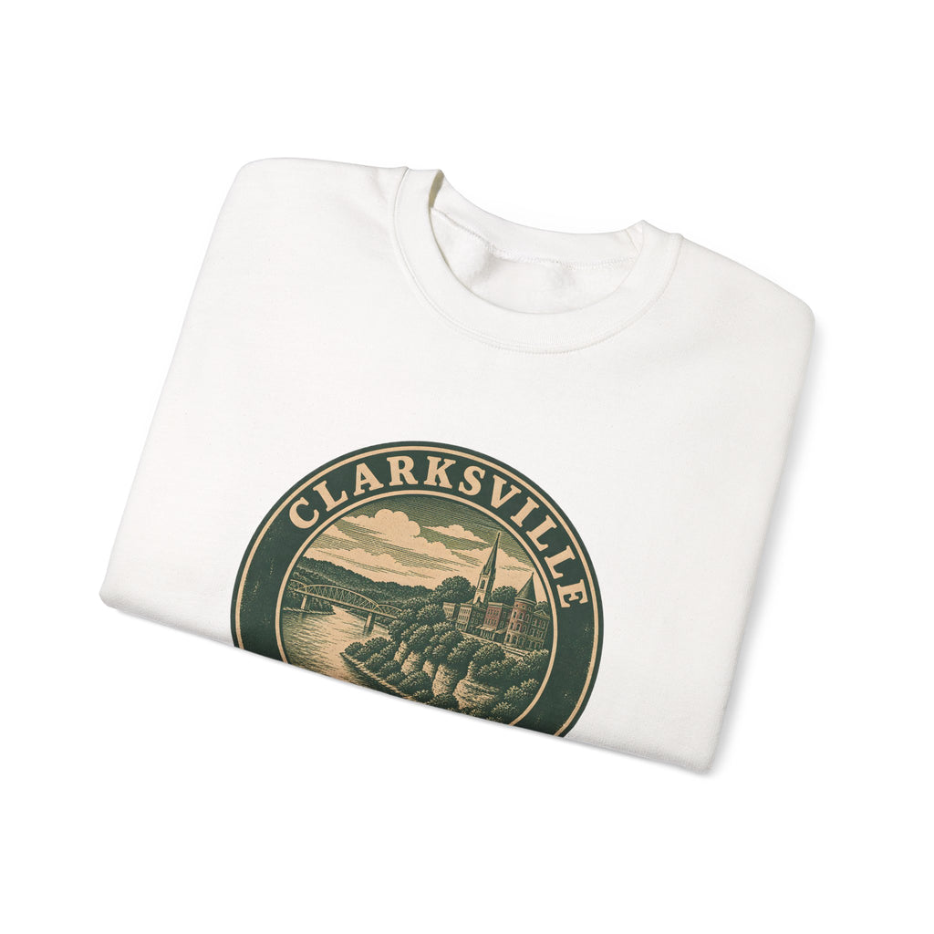 Clarksville Park Badge Crewneck Sweatshirt