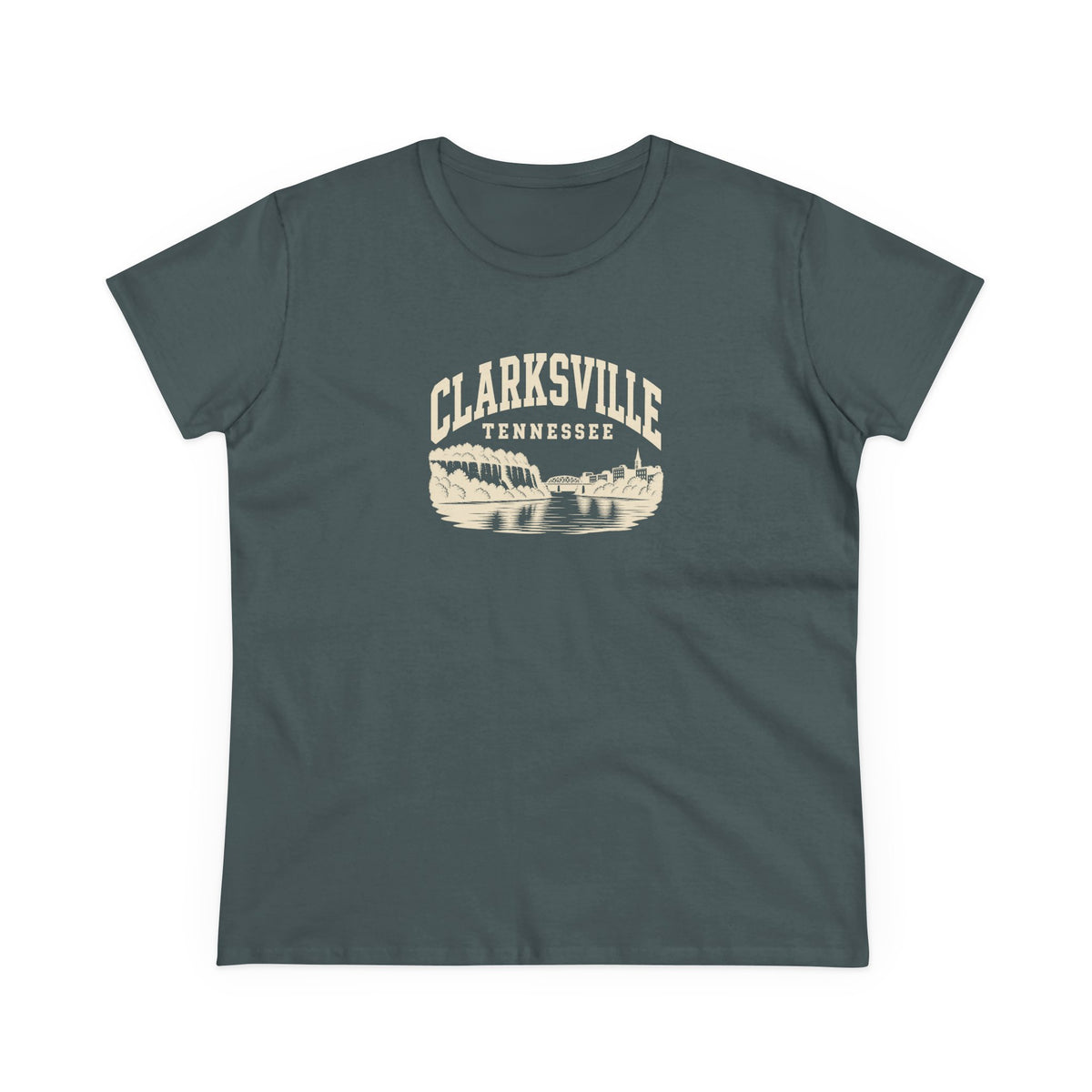 Clarksville Vintage Varsity Women's T-Shirt
