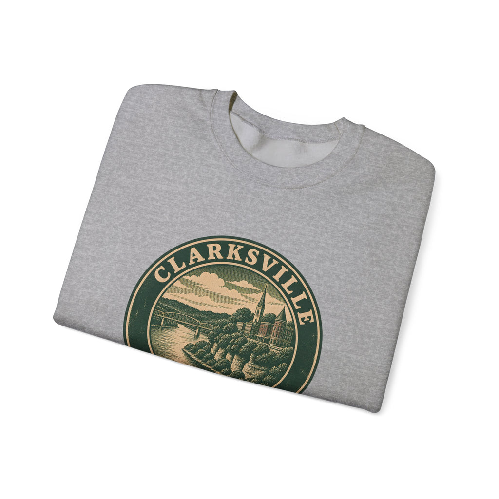 Clarksville Park Badge Crewneck Sweatshirt