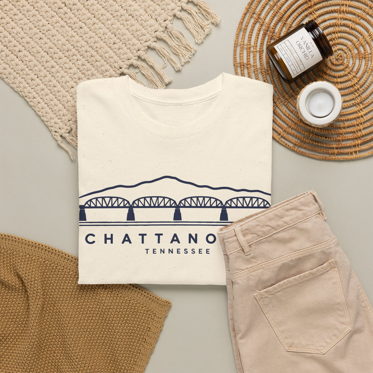 Chattanooga Walnut Street Bridge T-Shirt
