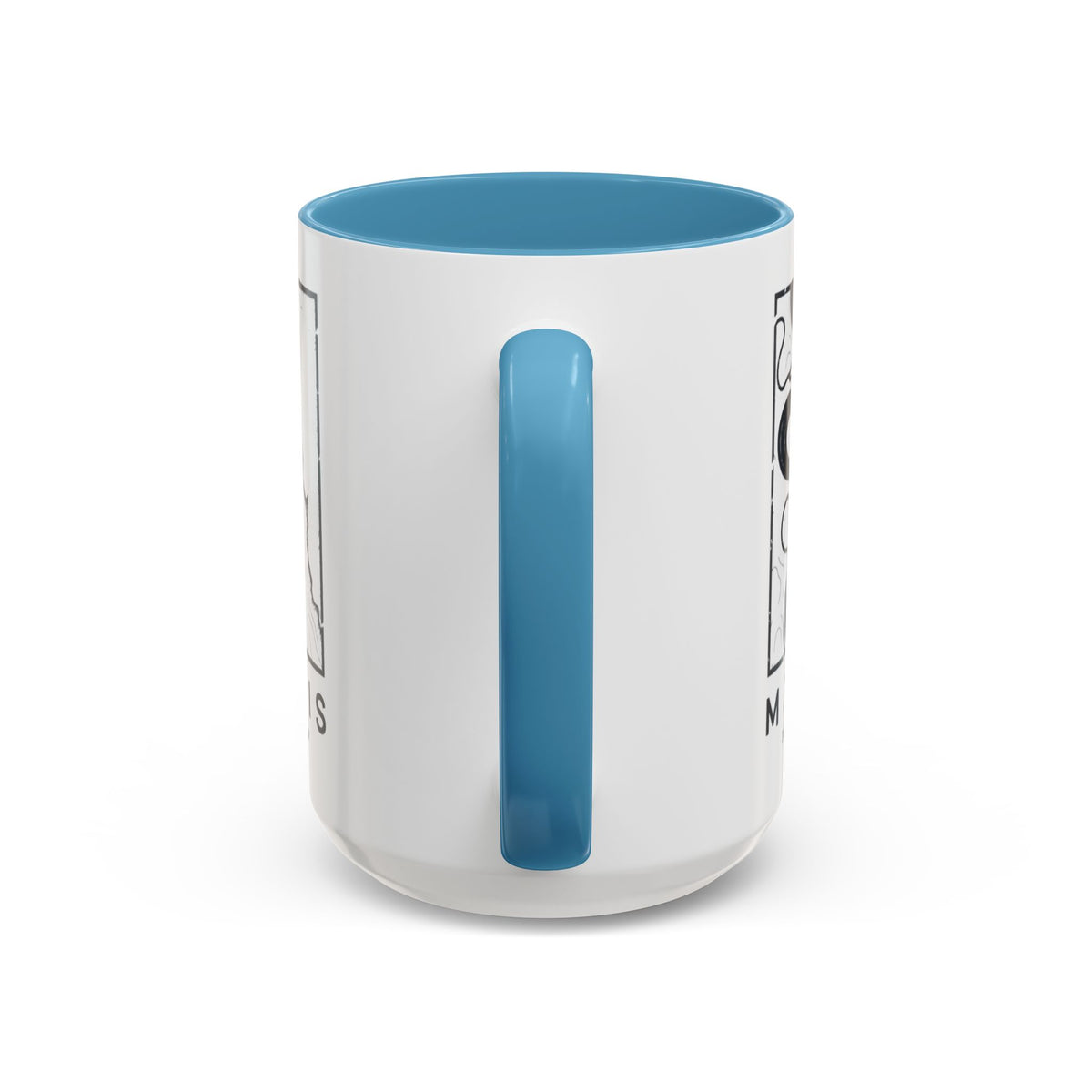 Memphis Topo Map Accent Mug