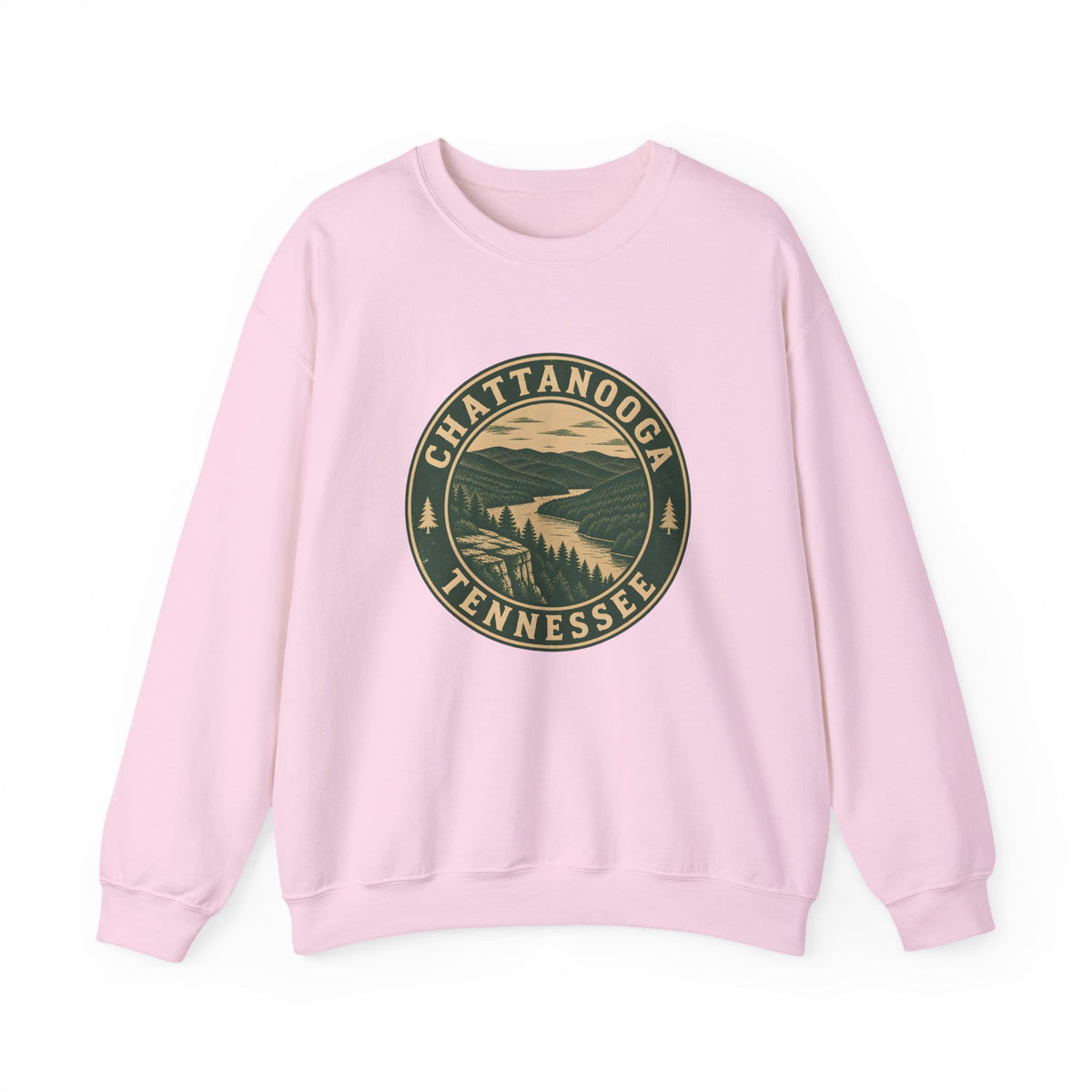 Chattanooga Park Badge Crewneck Sweatshirt
