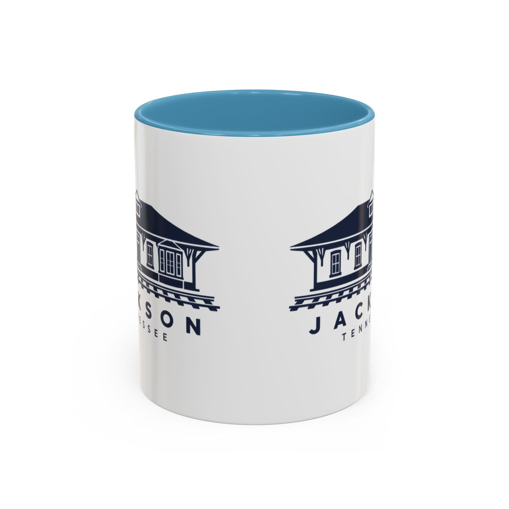 Jackson Train Depot Accent Mug
