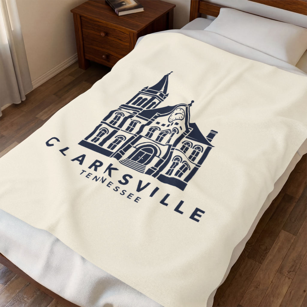 Clarksville Customs House Blanket