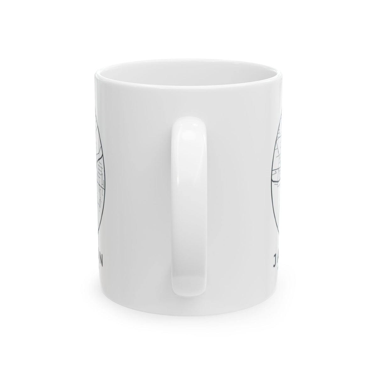 Jackson Street Map Mug