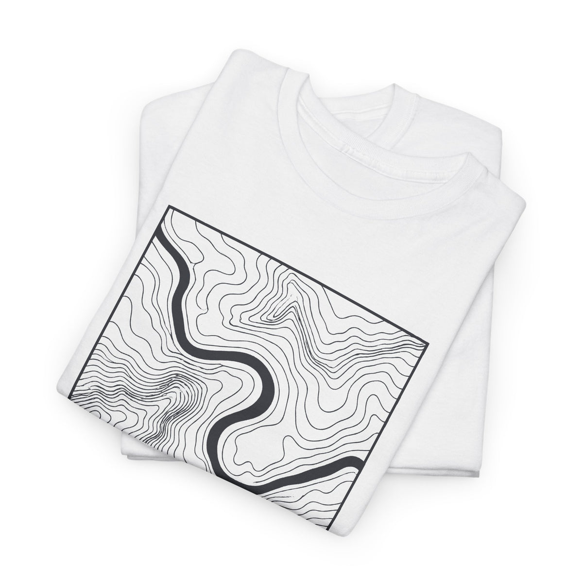 Chattanooga Topo Map T-Shirt