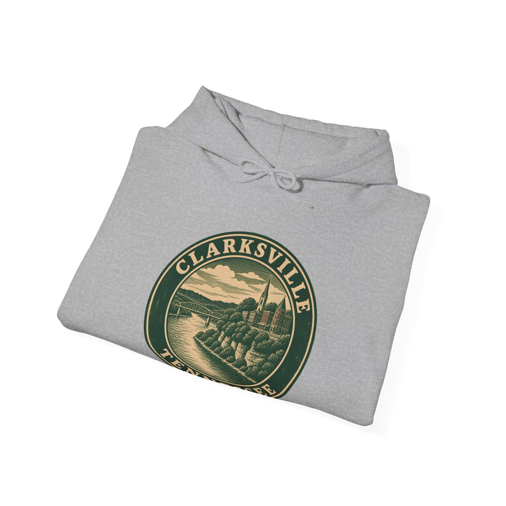 Clarksville Park Badge Hoodie