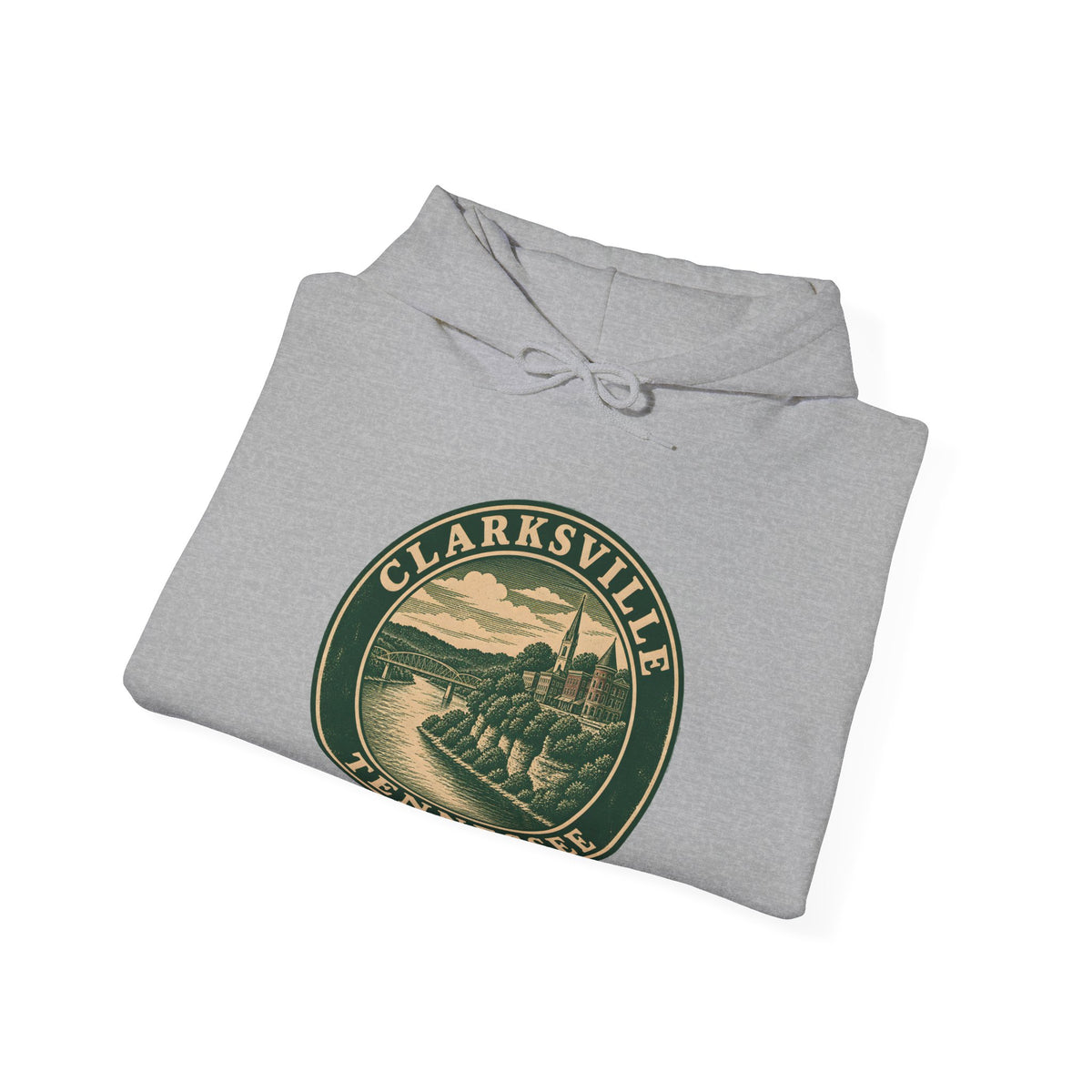 Clarksville Park Badge Hoodie