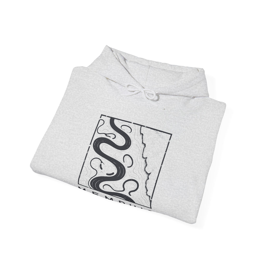 Memphis Topo Map Hoodie