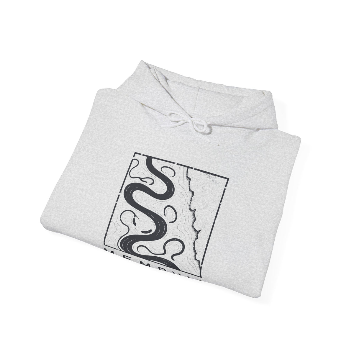 Memphis Topo Map Hoodie