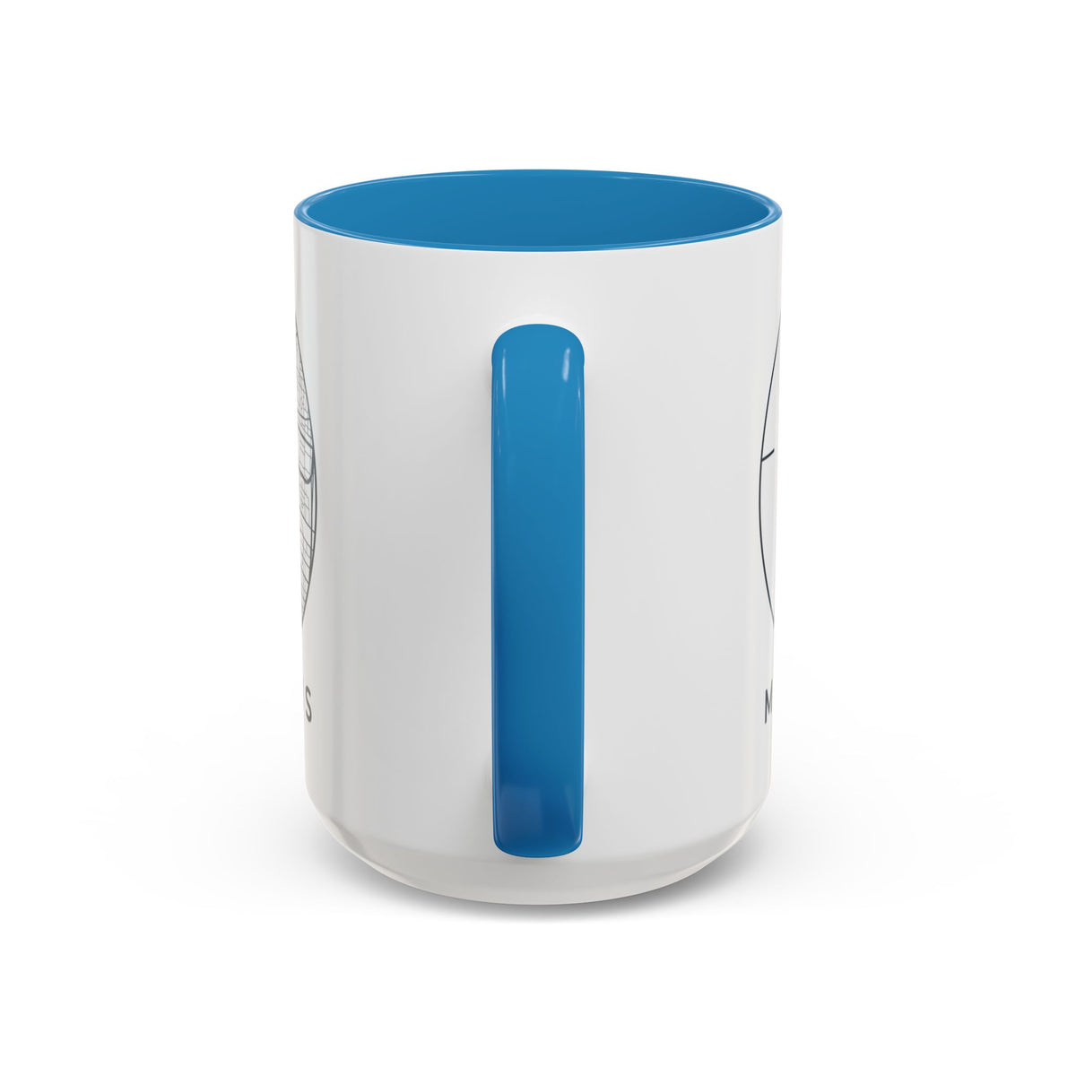 Memphis Street Map Accent Mug