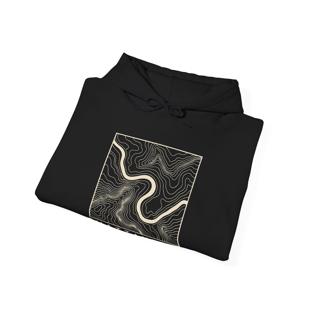 Chattanooga Topo Map Hoodie