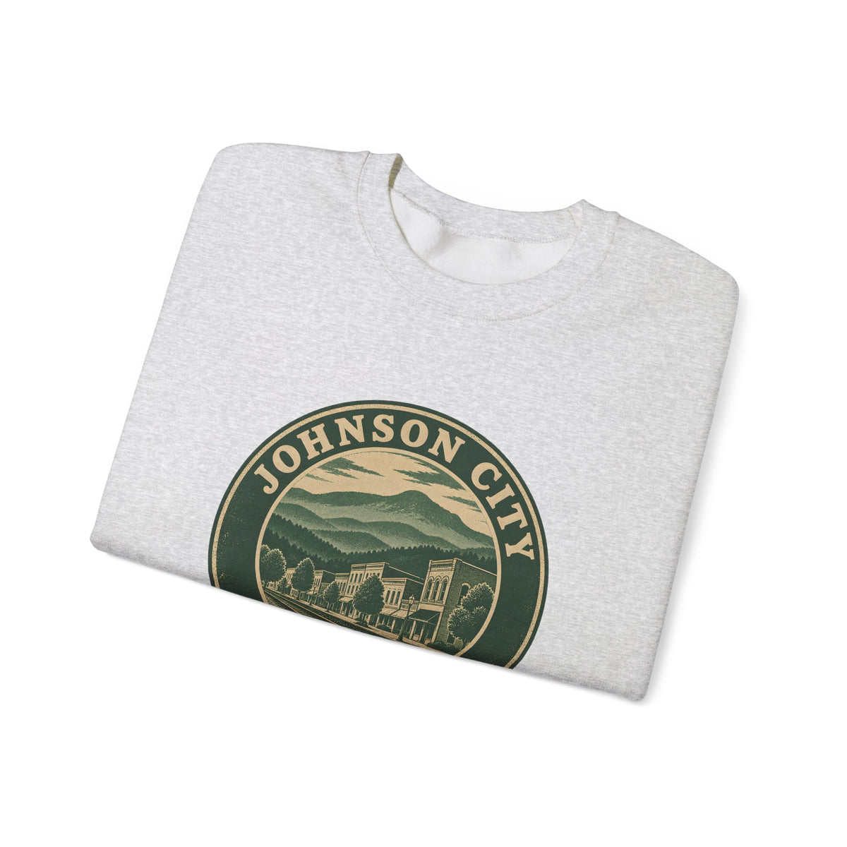 Johnson City Park Badge Crewneck Sweatshirt