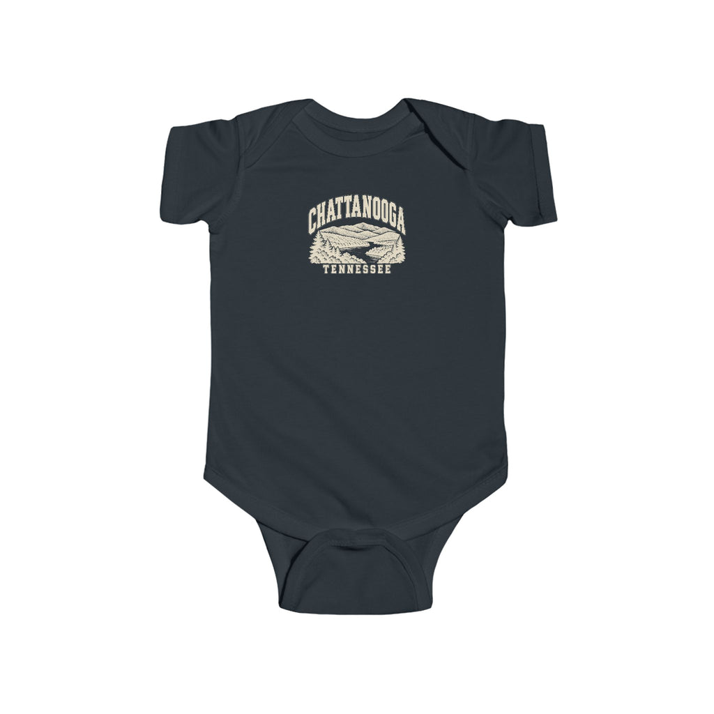Chattanooga Vintage Varsity Baby Bodysuit