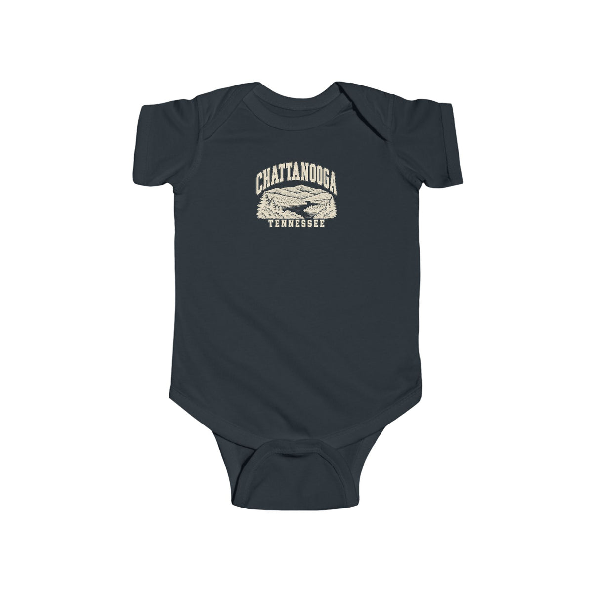 Chattanooga Vintage Varsity Baby Bodysuit