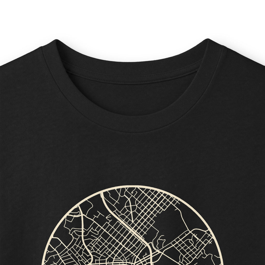 Johnson City Street Map Long Sleeve T-Shirt