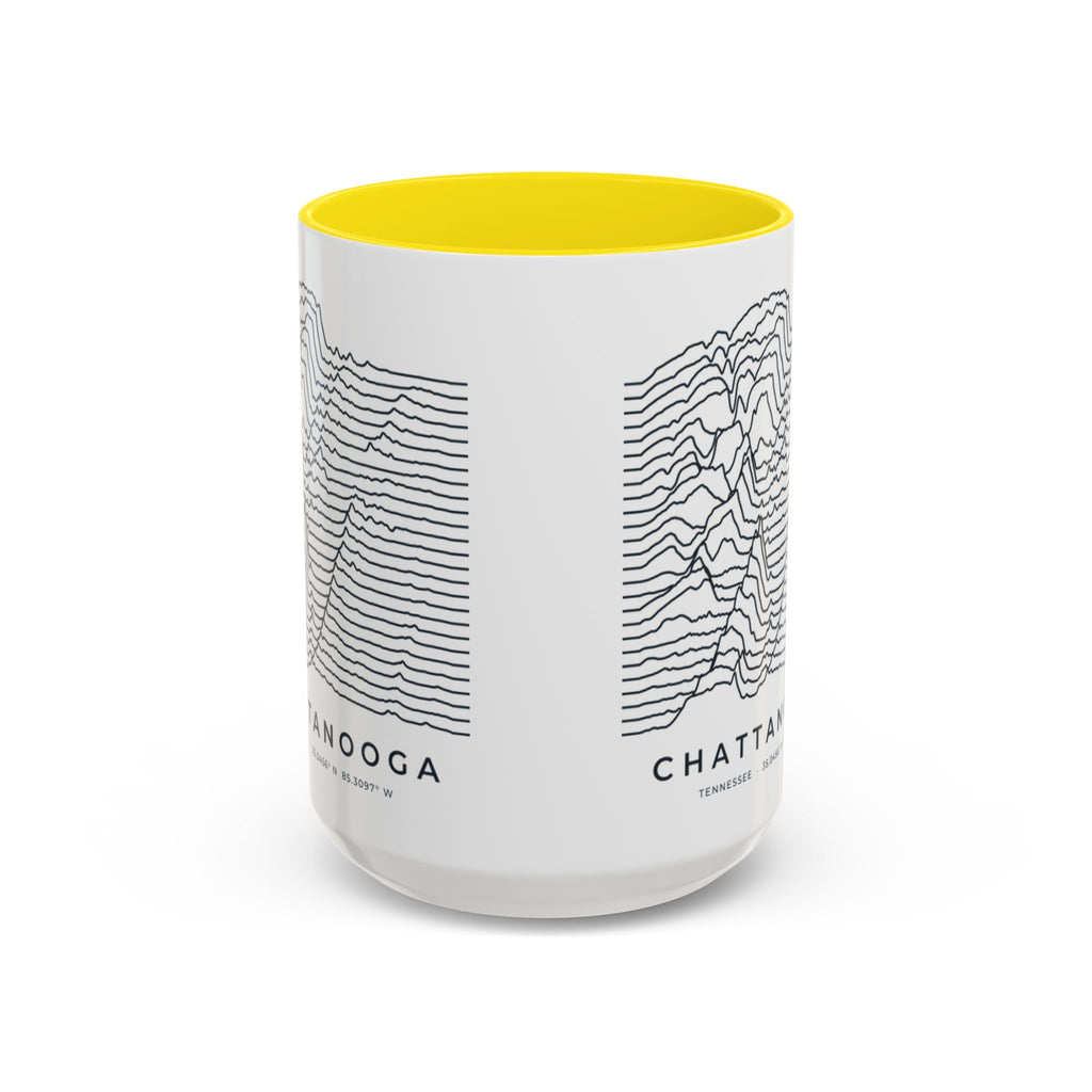 Chattanooga Ridgeline Accent Mug
