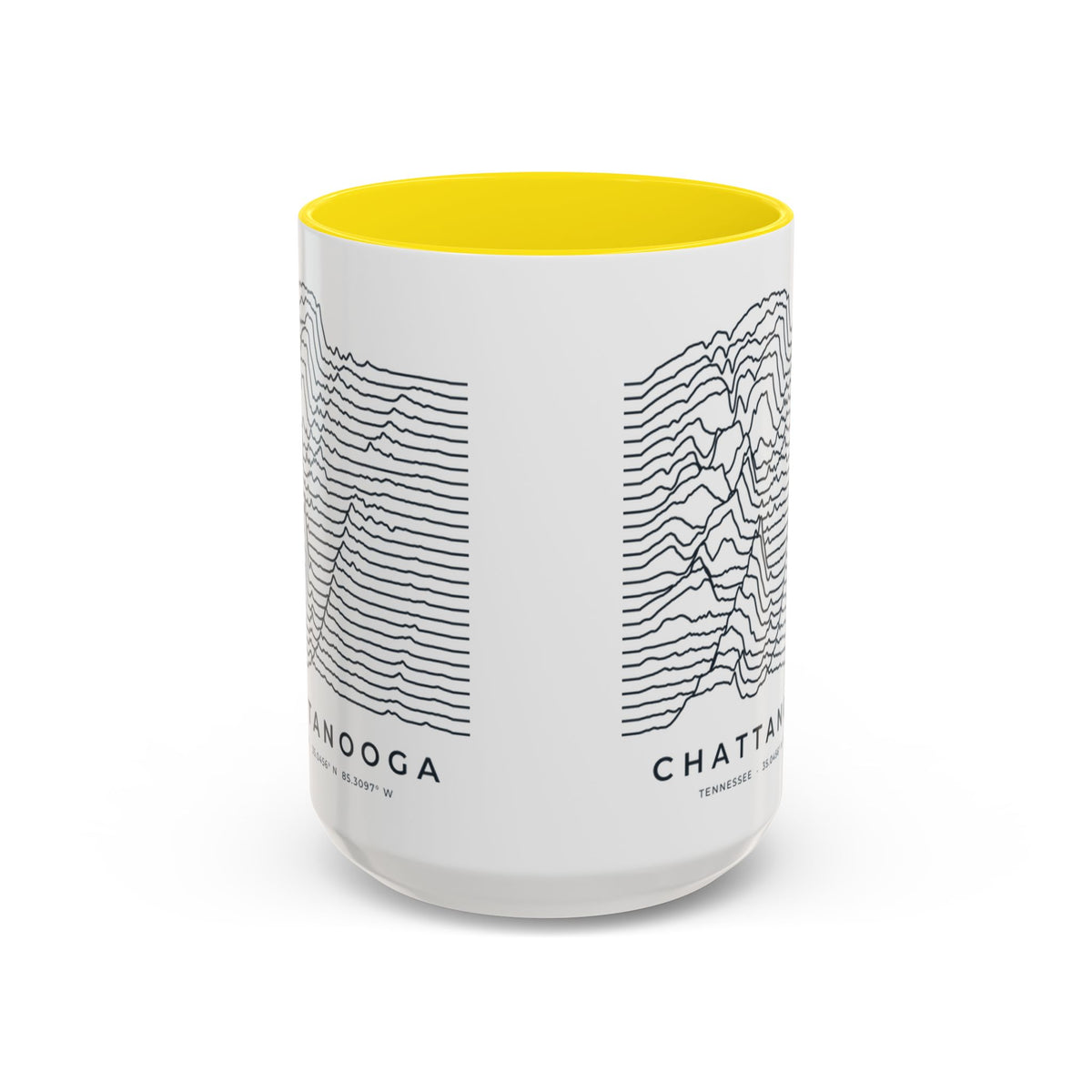 Chattanooga Ridgeline Accent Mug