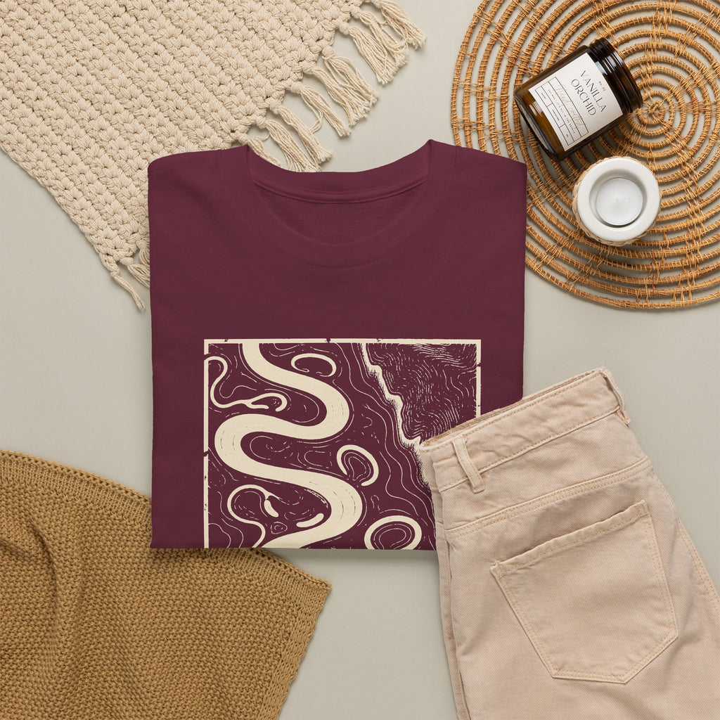 Memphis Topo Map T-Shirt