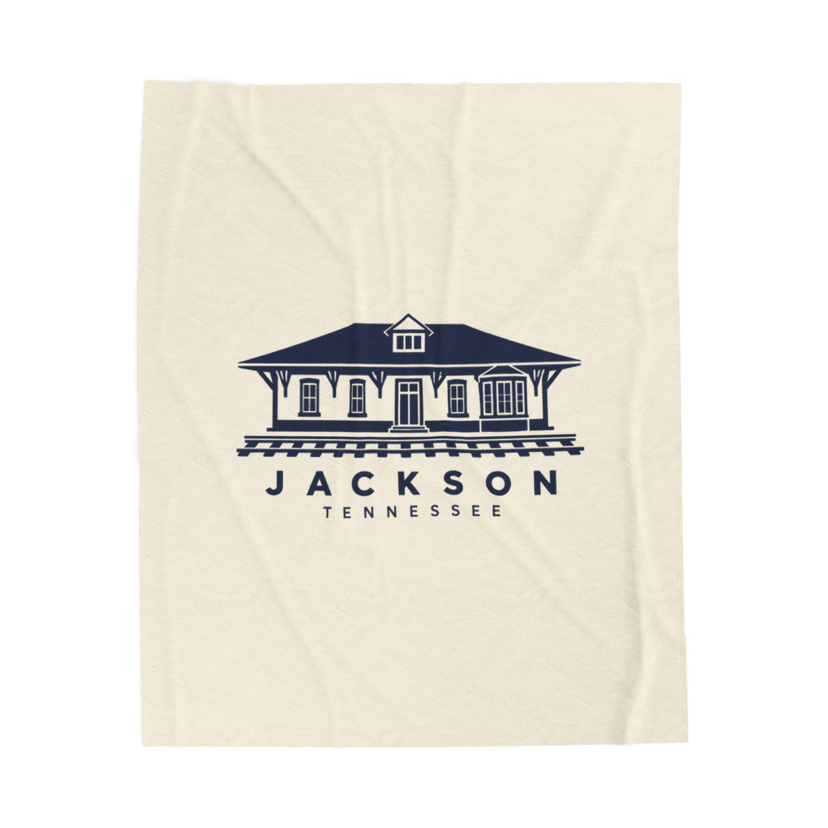 Jackson Train Depot Blanket