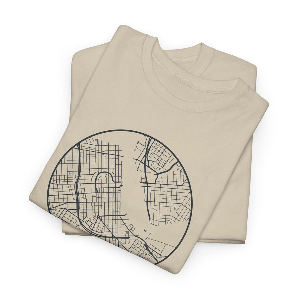Nashville Street Map T-Shirt