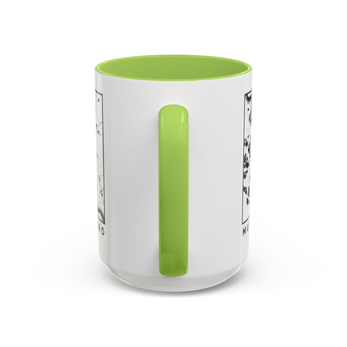 Murfreesboro Topo Map Accent Mug