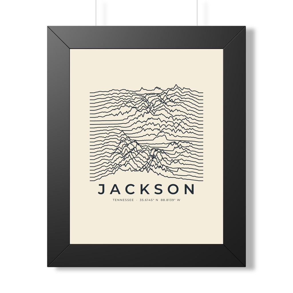 Jackson Ridgeline Framed Print