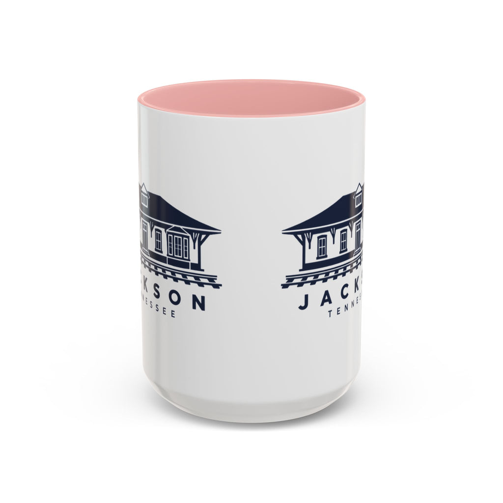 Jackson Train Depot Accent Mug