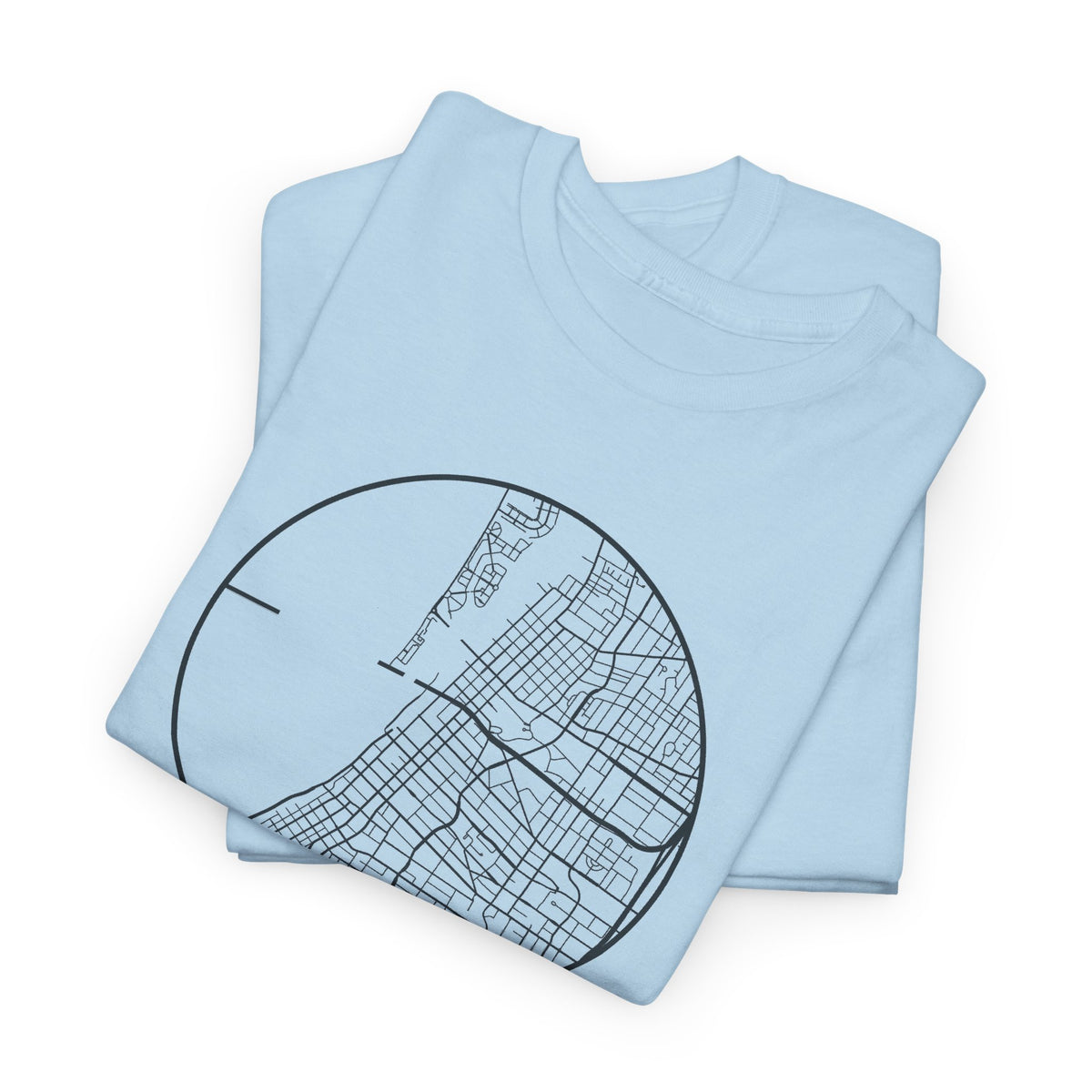 Memphis Street Map T-Shirt