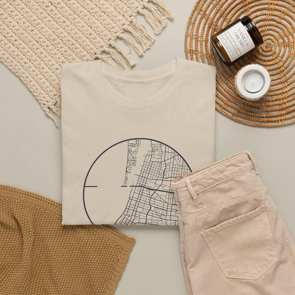Memphis Street Map T-Shirt