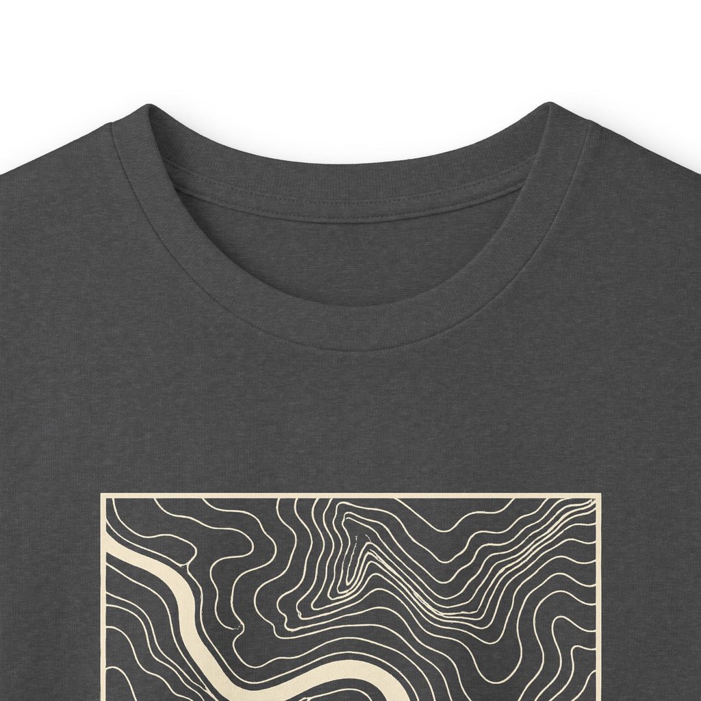 Chattanooga Topo Map Long Sleeve T-Shirt