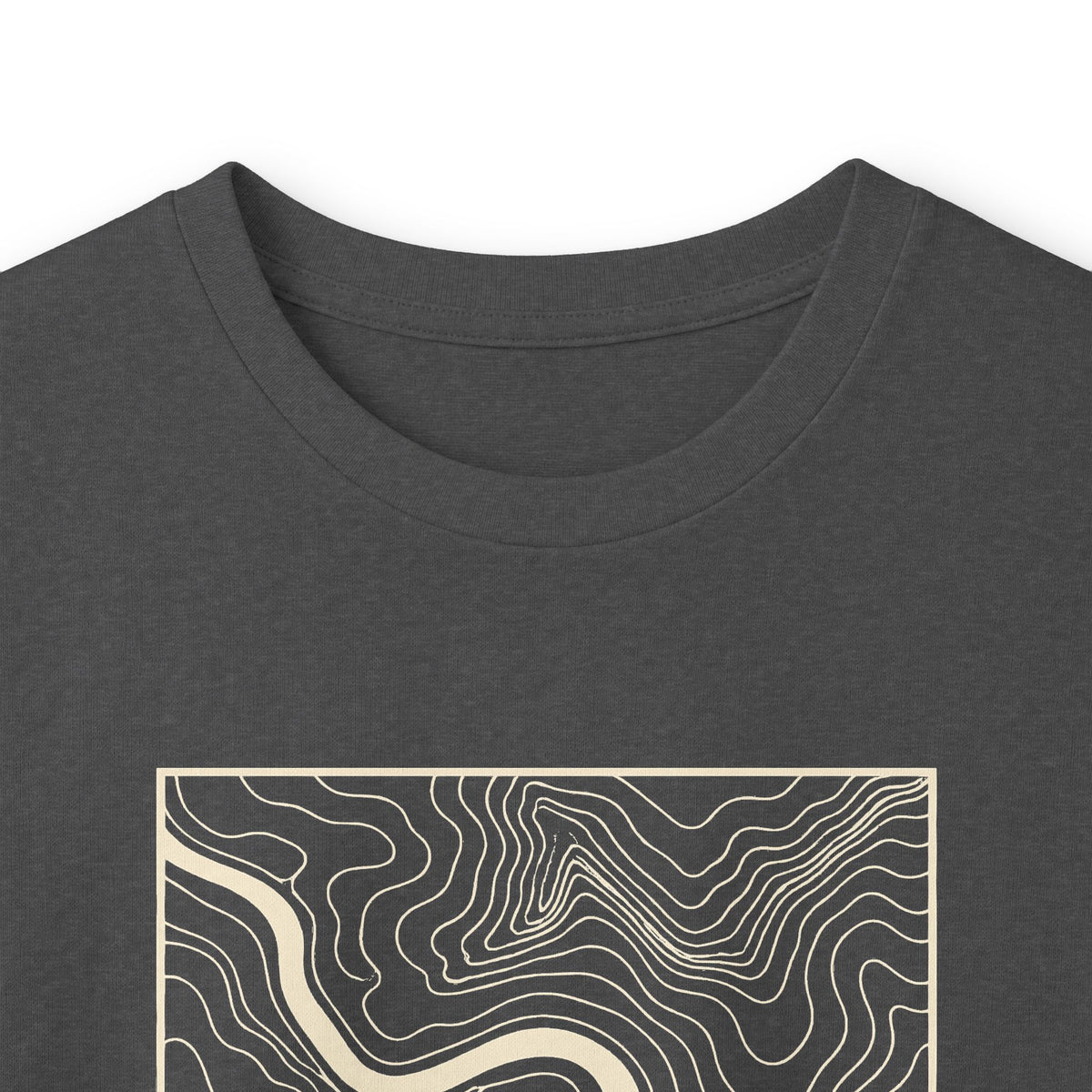 Chattanooga Topo Map Long Sleeve T-Shirt