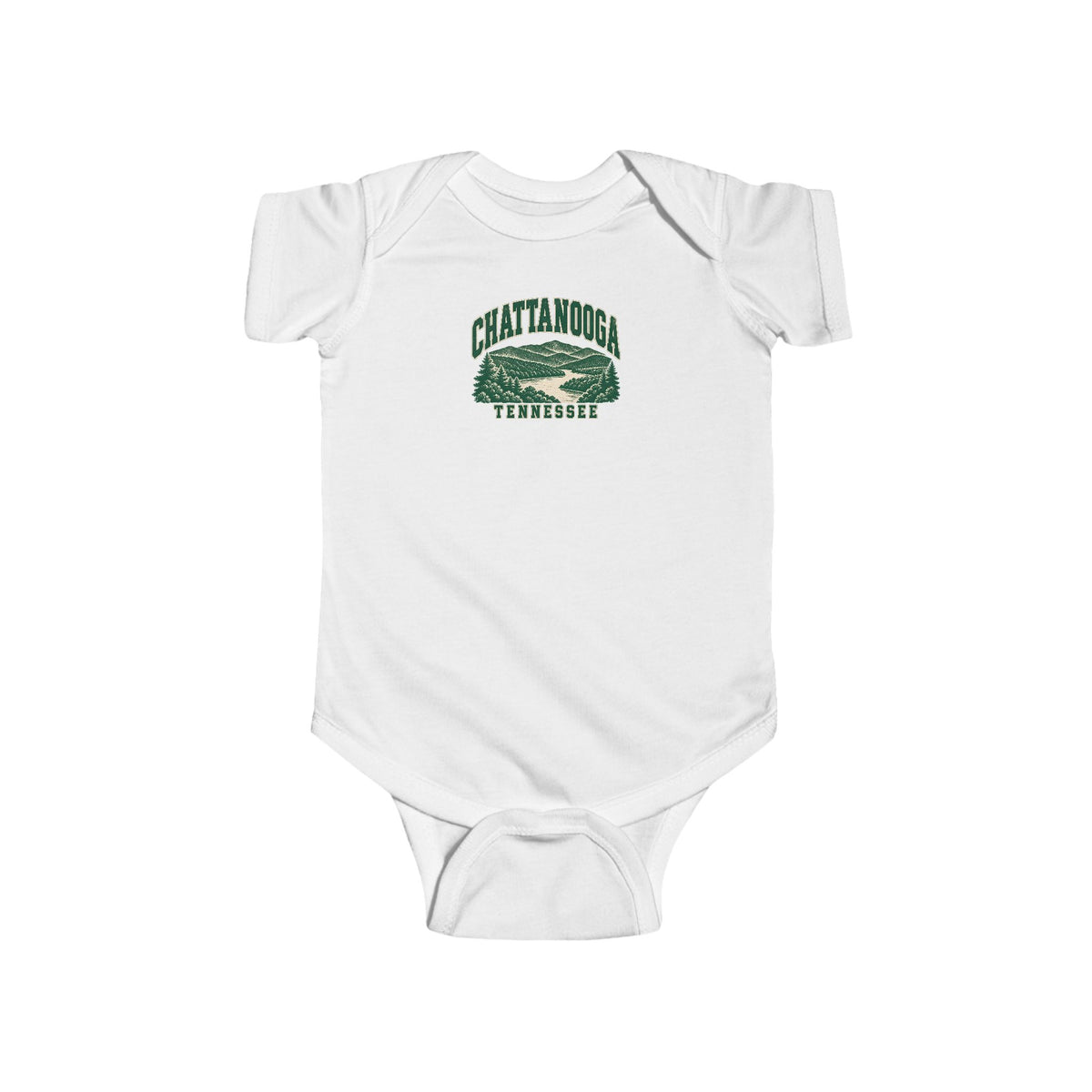 Chattanooga Vintage Varsity Baby Bodysuit