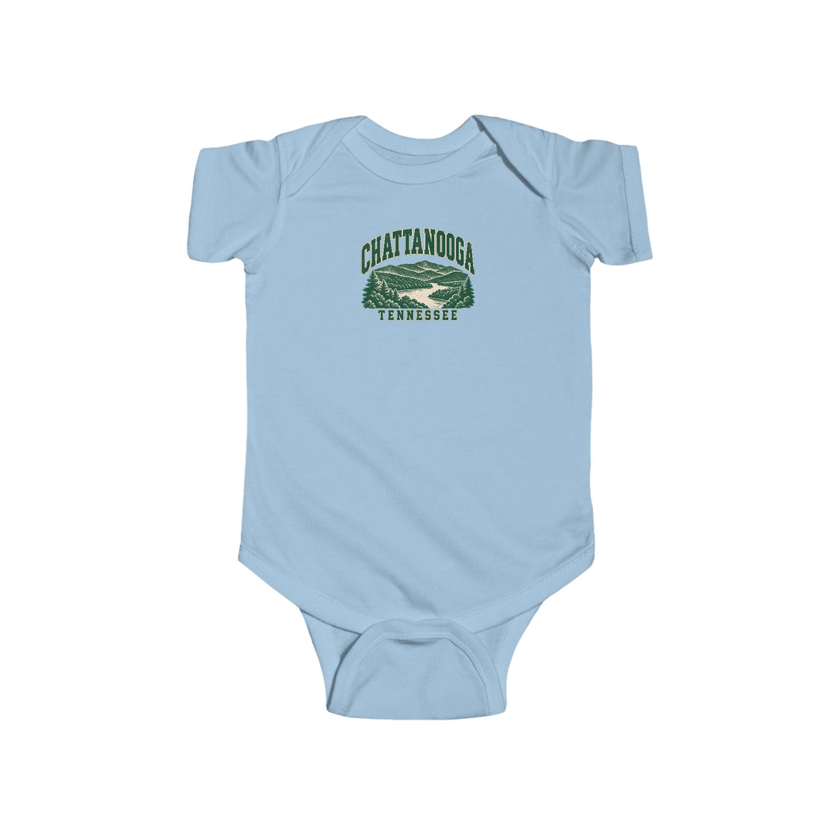 Chattanooga Vintage Varsity Baby Bodysuit