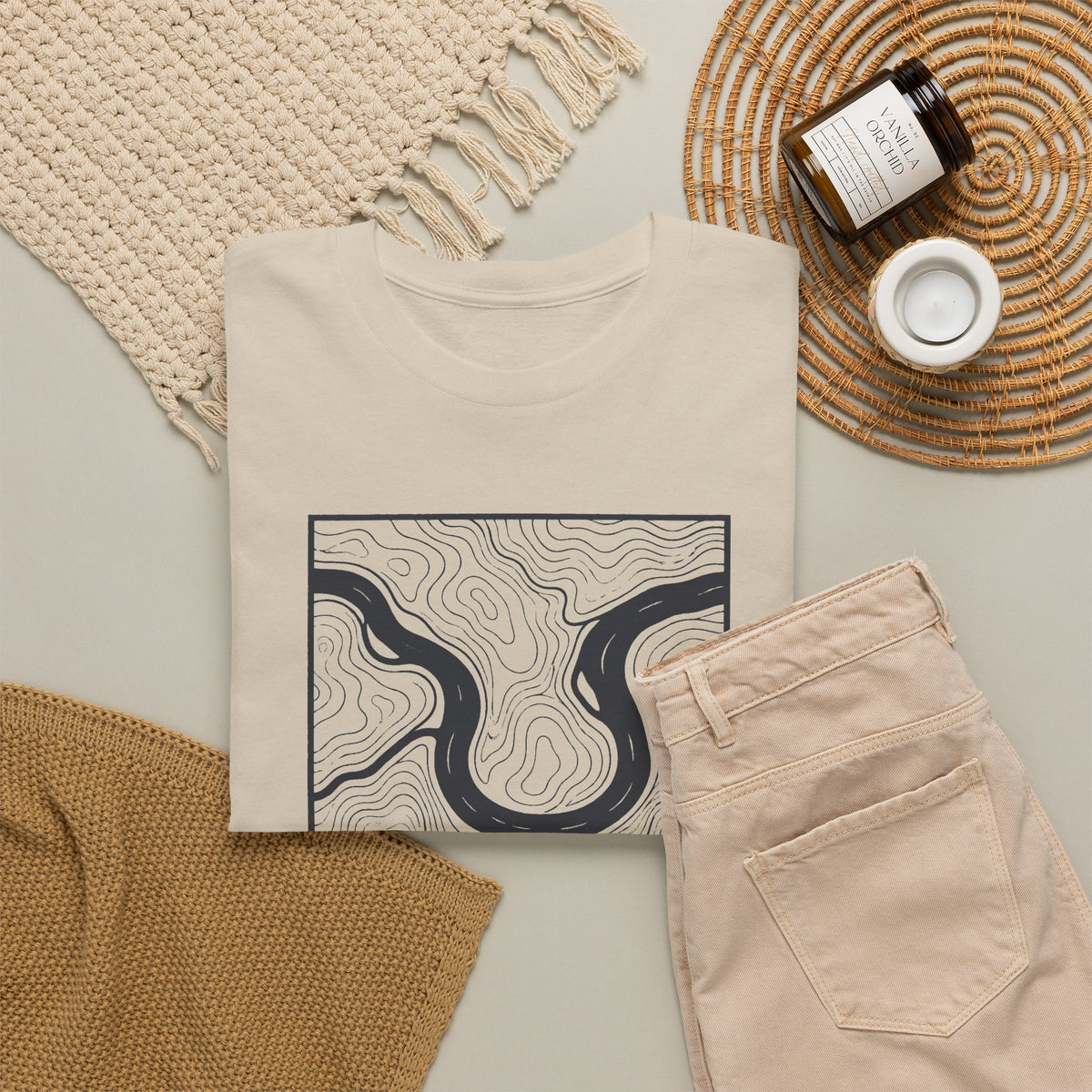 Knoxville Topo Map T-Shirt