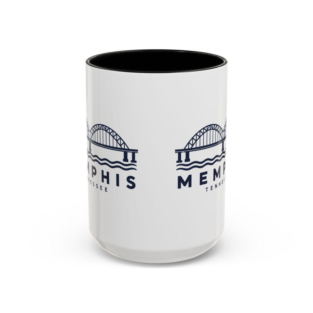 Memphis Hernando de Soto Bridge Accent Mug