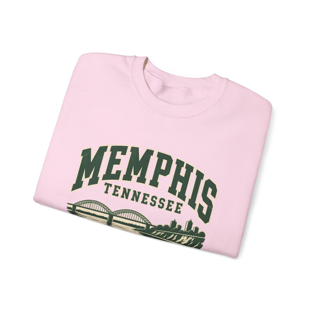 Memphis Vintage Varsity Crewneck Sweatshirt