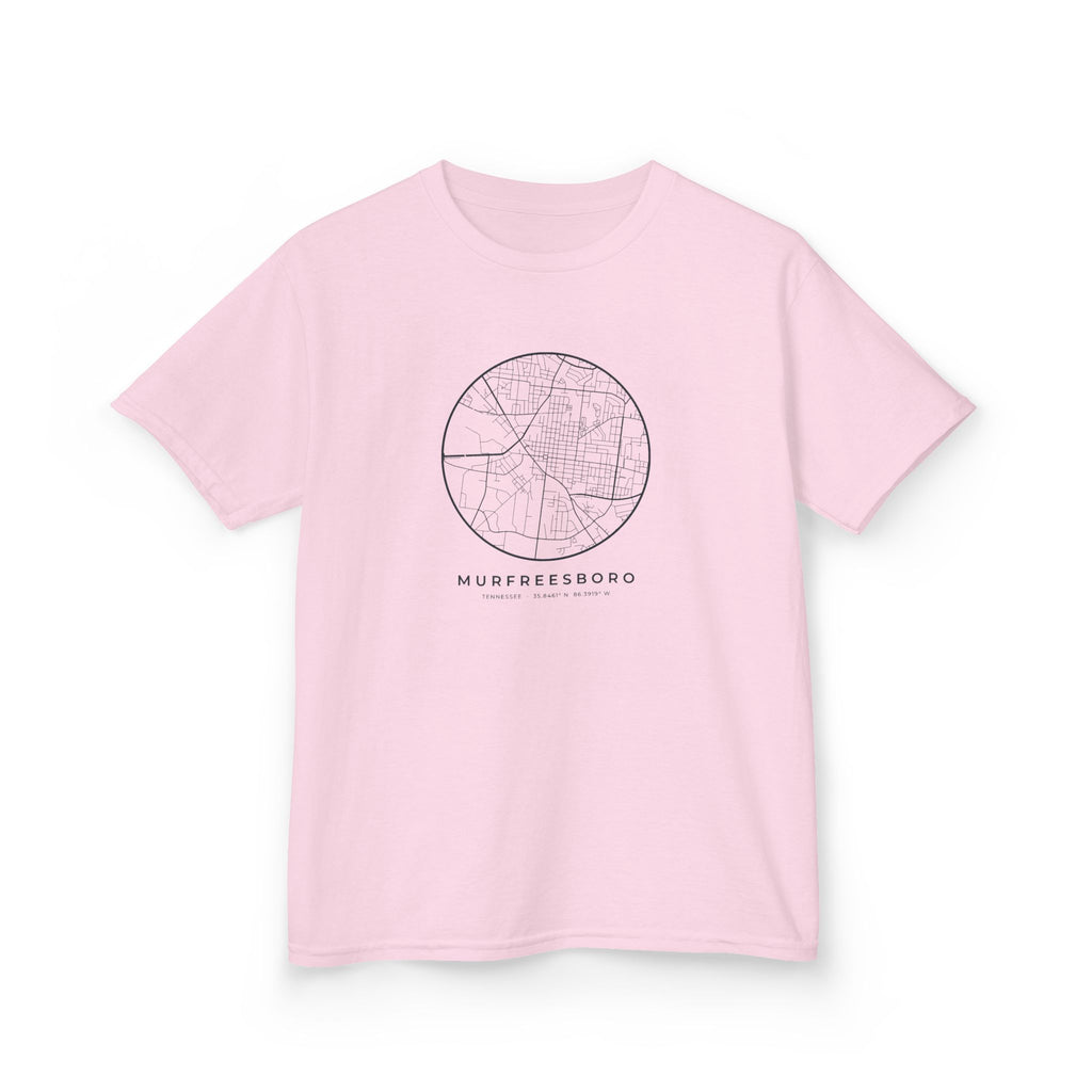Murfreesboro Street Map Kids T-Shirt