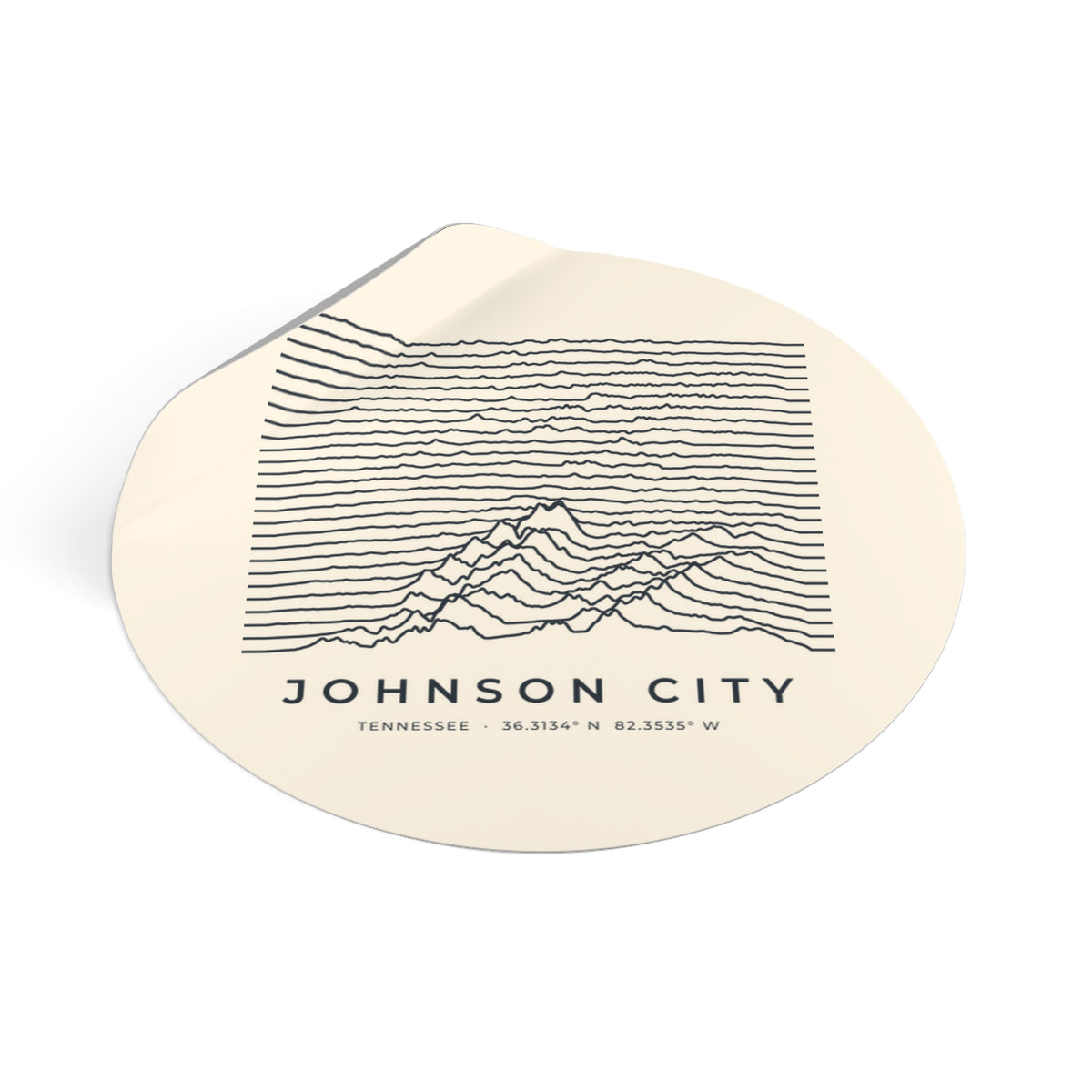 Johnson City Ridgeline Sticker